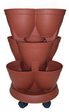 Stackable Planter Extra Large: Stackapots Maxi sized Stacking Tubs
