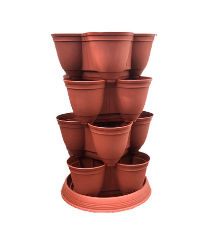 Stackable Planter Multi-functional: The Stackapots ‘Multi-Tubs’ Stacking Planter